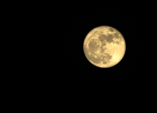 Full Moon at Toro Canyon, December 2016